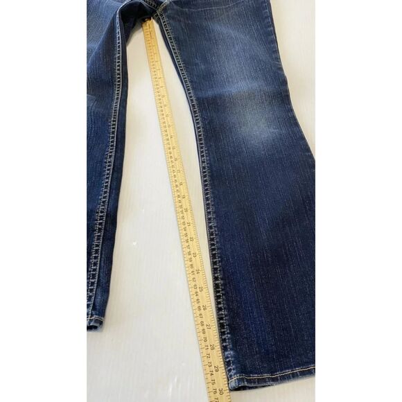 Silver Suki Women's Whiskered Jeans, Low Rise, Bootcut, Embroidered Fit 28"x30" - Picture 7 of 11